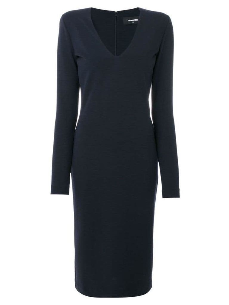 Dsquared2 fitted dress - Blue