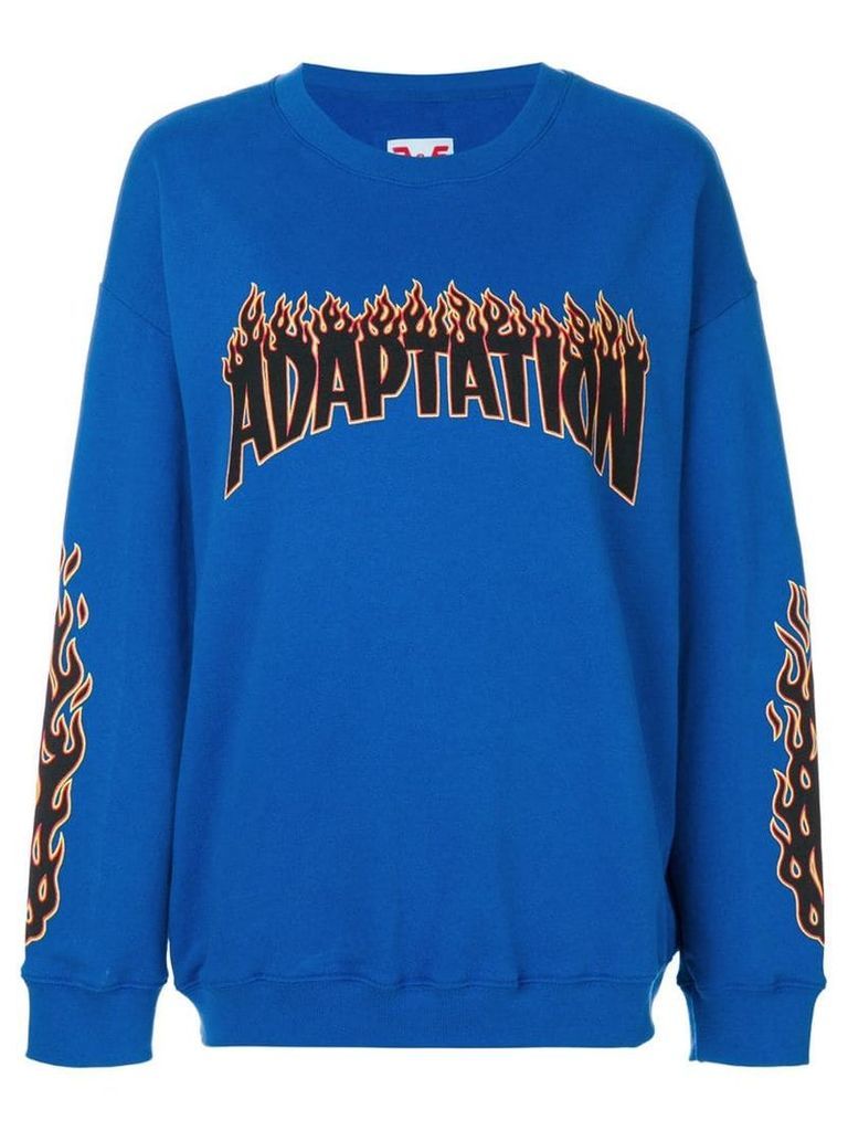 Adaptation logo sweatshirt - Blue