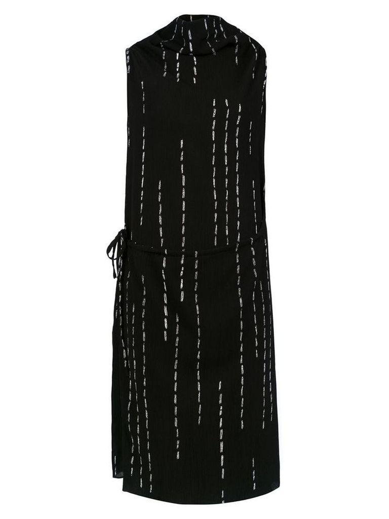 Uma Raquel Davidowicz Modern micro-pleated dress - Black