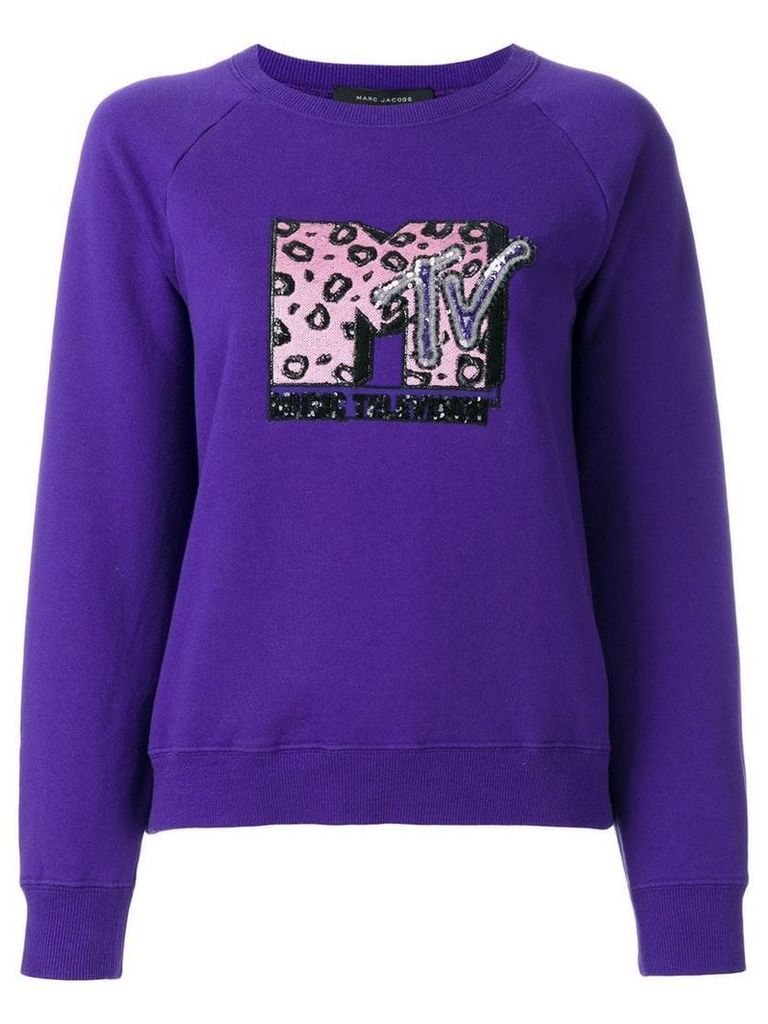 Marc Jacobs MTV x Marc Jacobs raglan sweatshirt - Purple