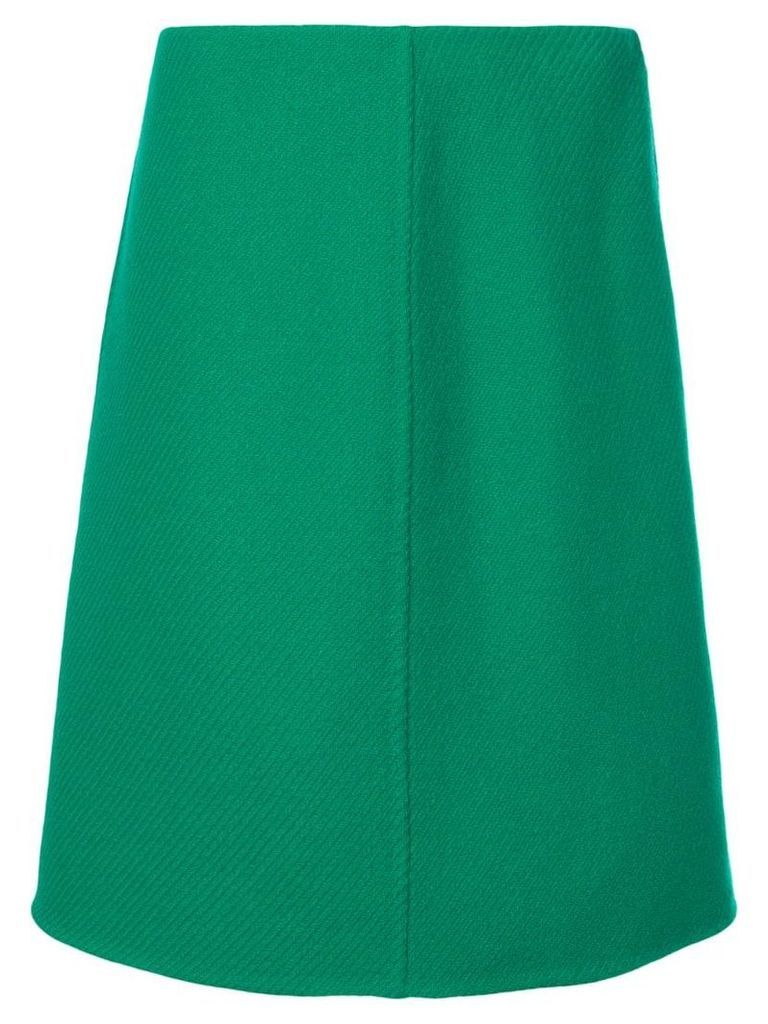 Prada classic A-line skirt - Green