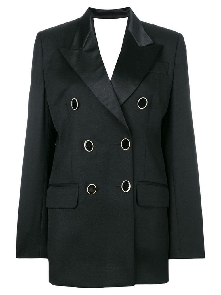Seen Users classic double-breasted blazer - Black