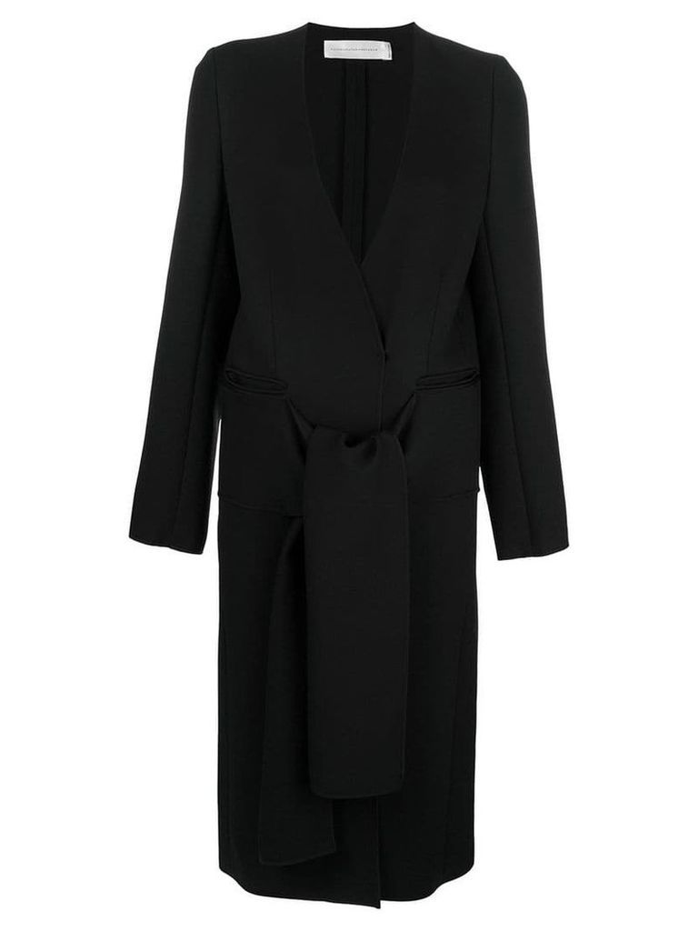 Victoria Victoria Beckham belted tailored coat - Black