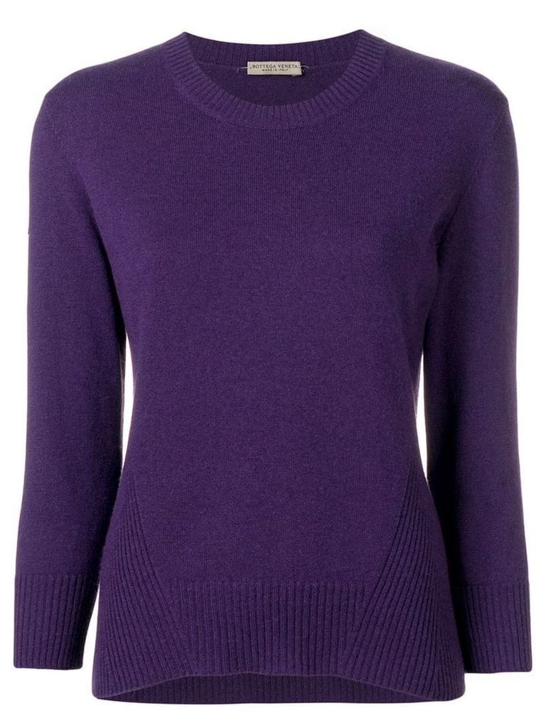 Bottega Veneta classic sweater - Purple