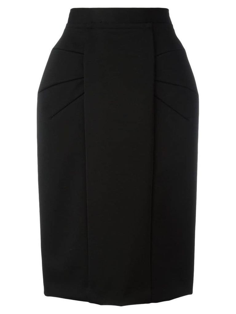 Comme Des Garçons structured skirt - Black