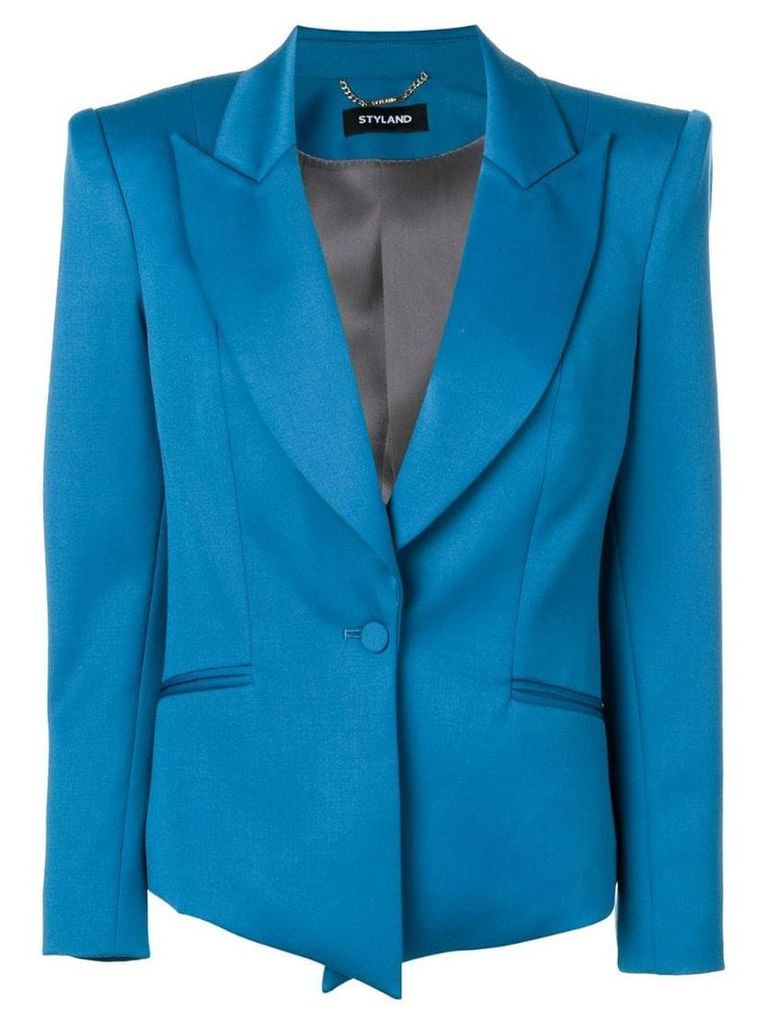 Styland fitted blazer - Blue