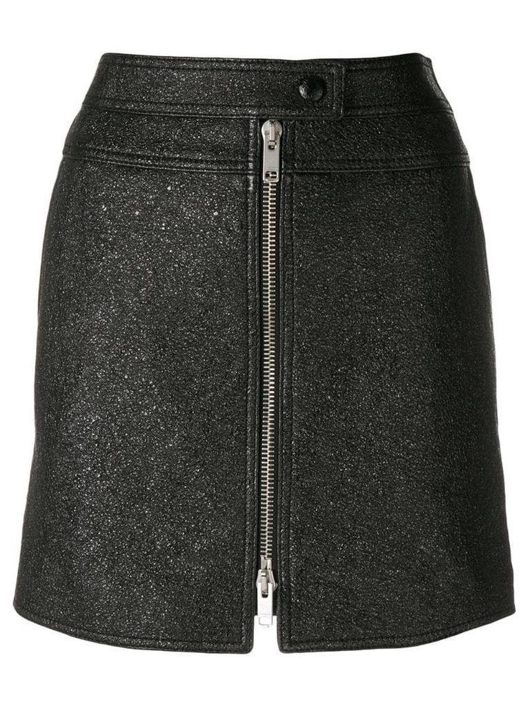 Givenchy front zip pencil skirt - Black