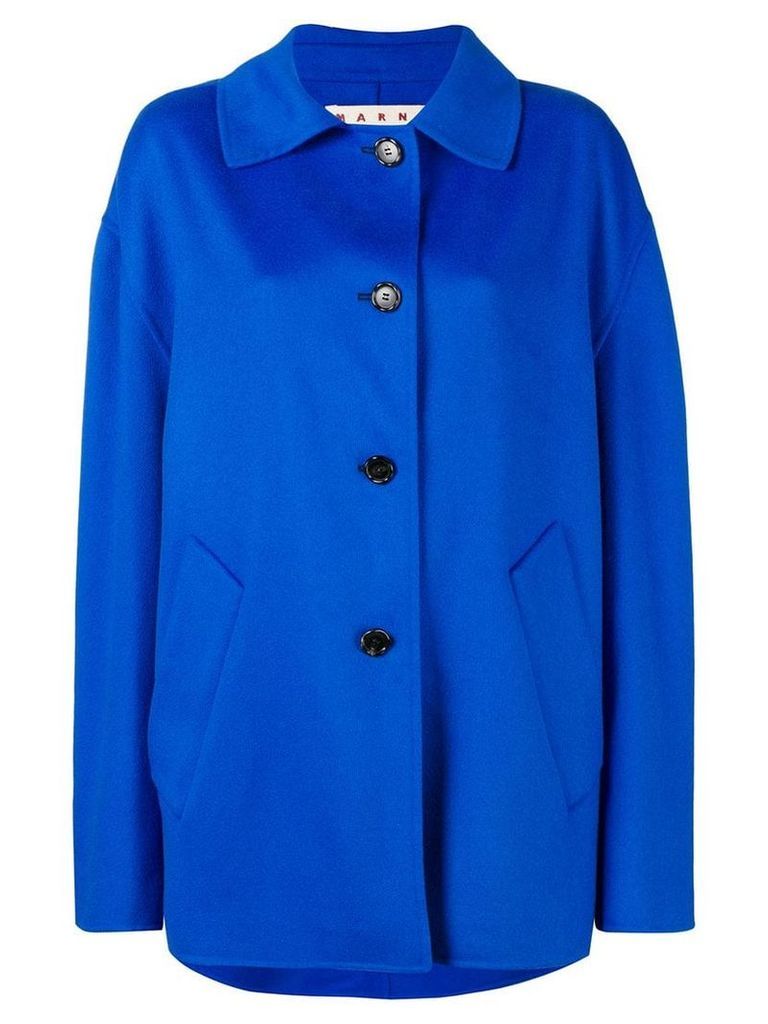 Marni oversized coat - Blue