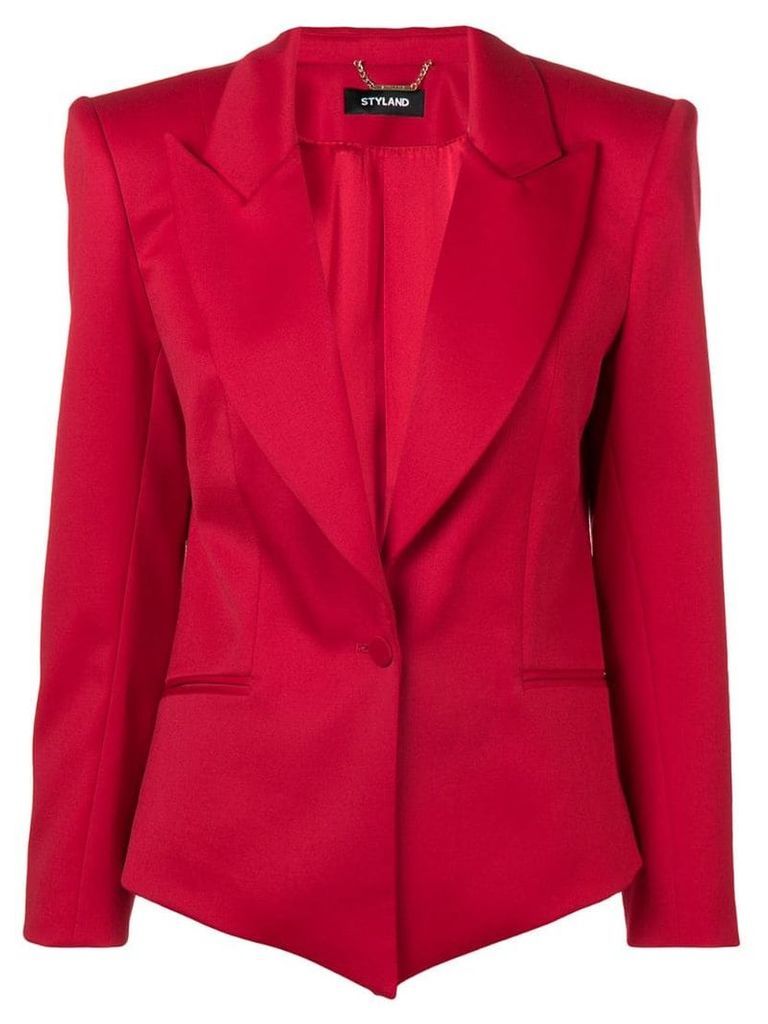 Styland fitted blazer - Red