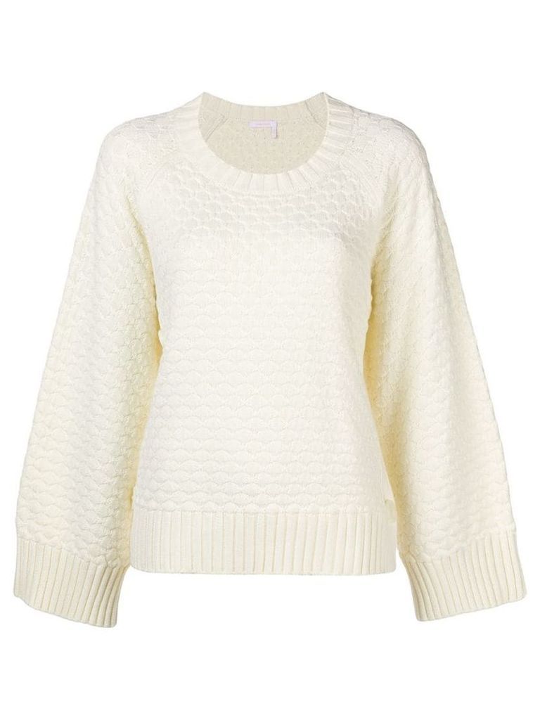 See By Chloé knitted jumper - White