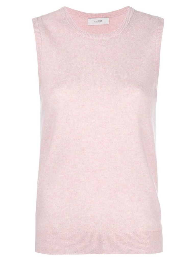 Pringle Of Scotland sleeveless fitted sweater - Pink
