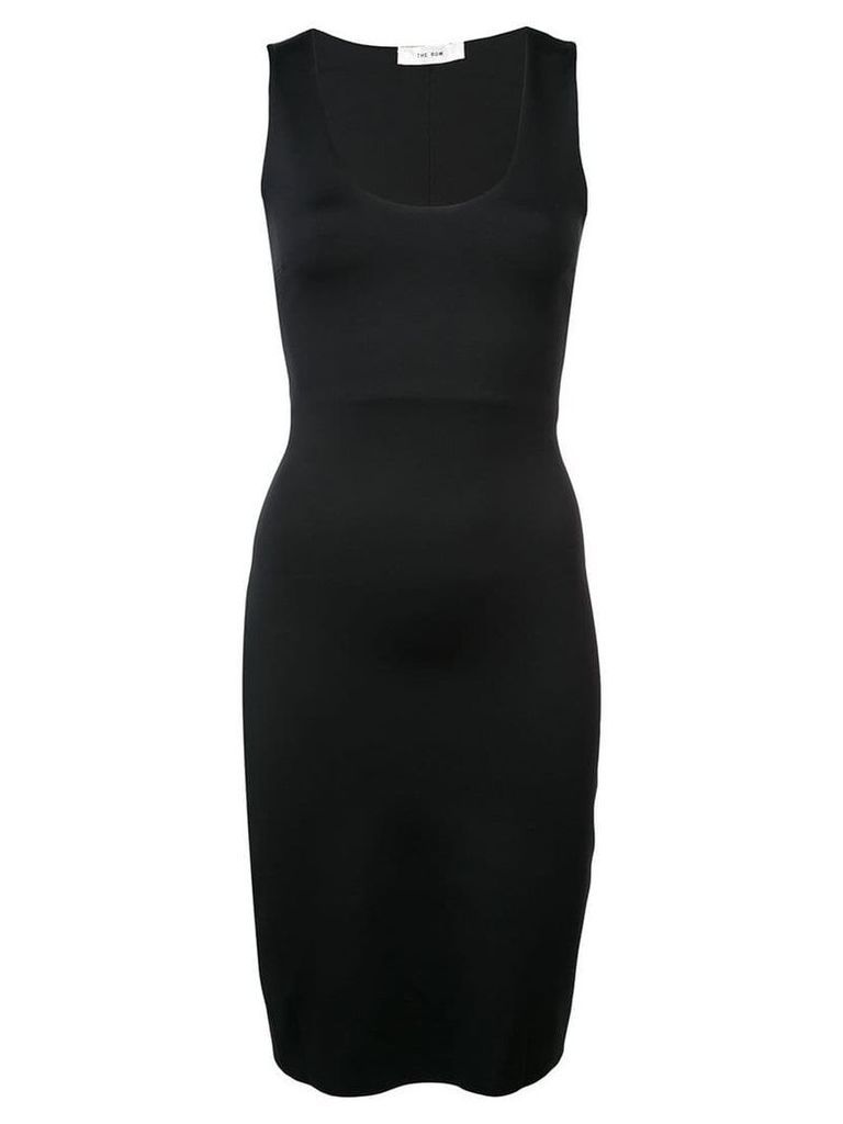 The Row scoop neck dress - Black