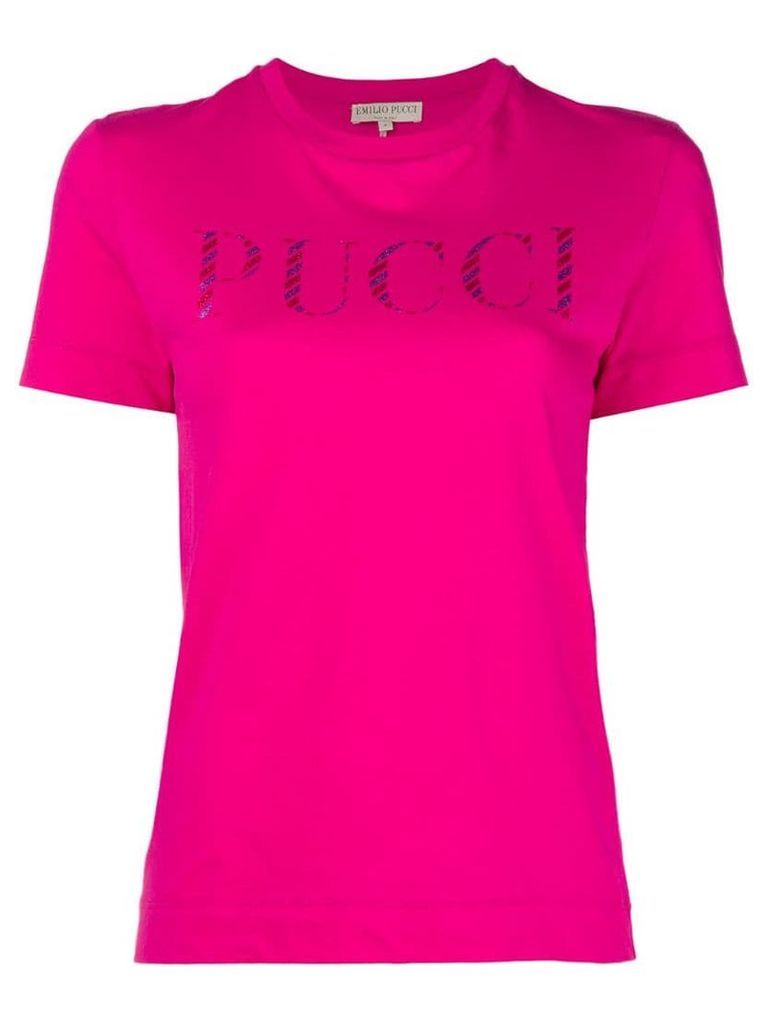 Emilio Pucci short sleeve T-shirt - Pink