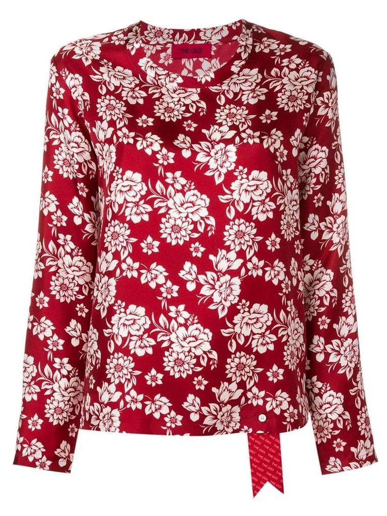 The Gigi floral print blouse - Red