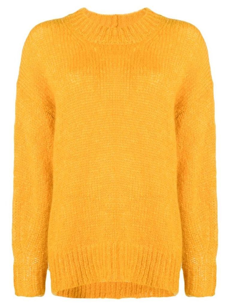Isabel Marant oversized knit jumper - Yellow