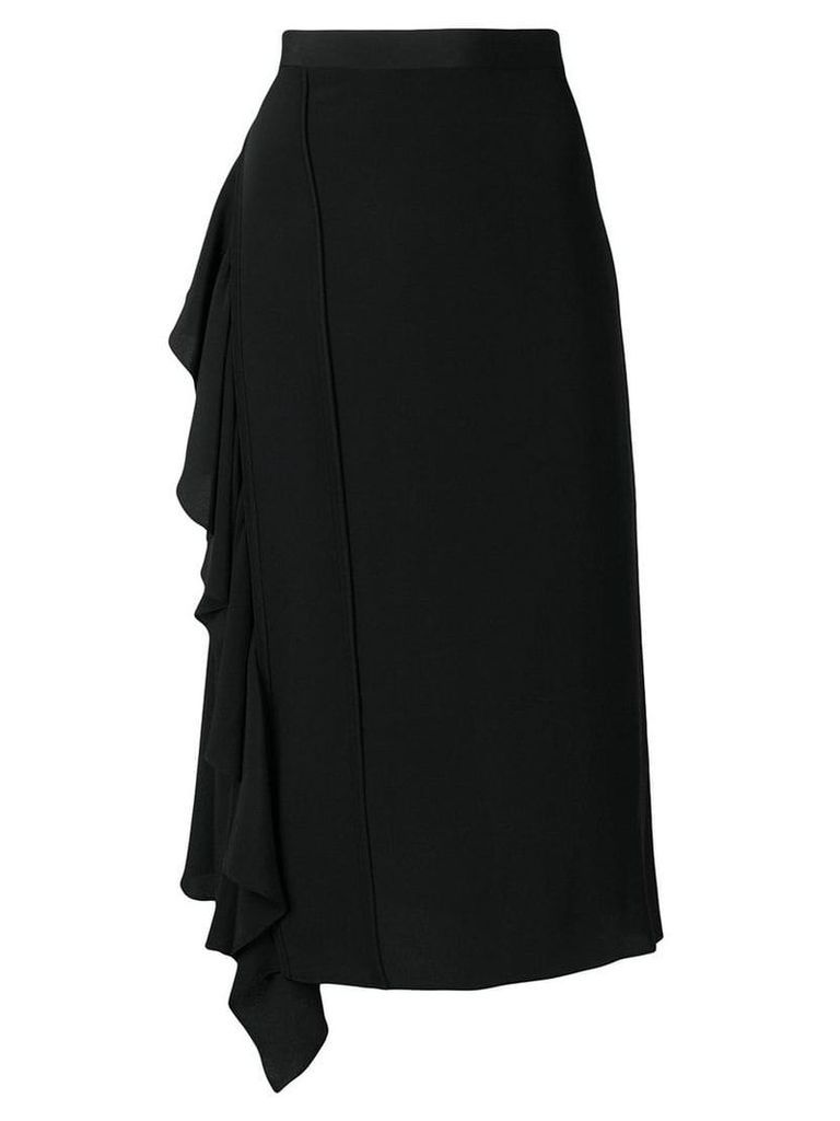 Nº21 flared midi skirt - Black
