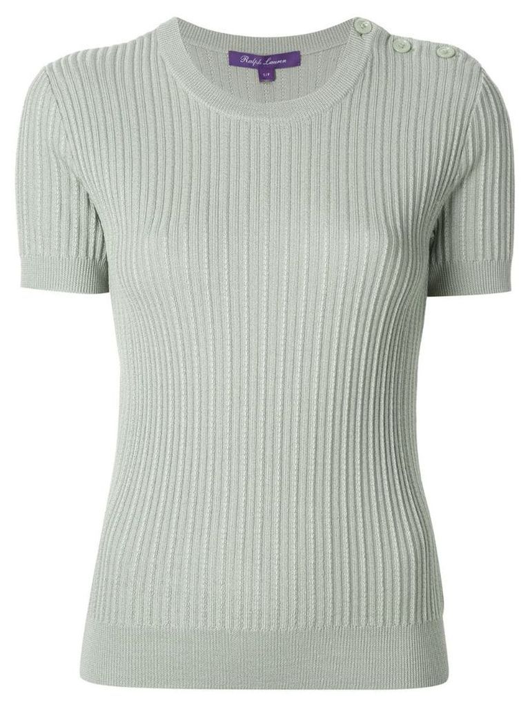 Ralph Lauren shortsleeved knitted T-shirt - Green