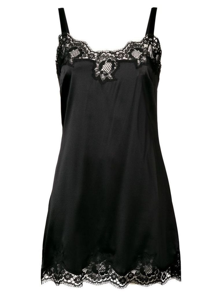 Dolce & Gabbana lace night dress - Black