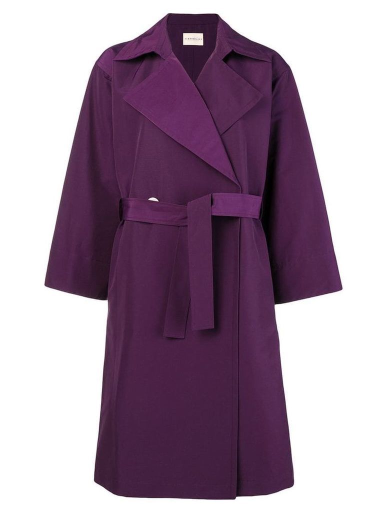 Simon Miller belted trench coat - Pink