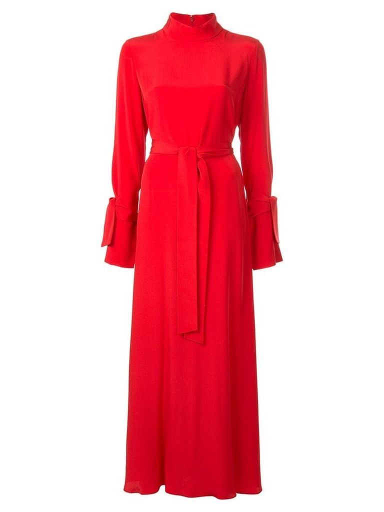 Layeur long empire line dress - Red
