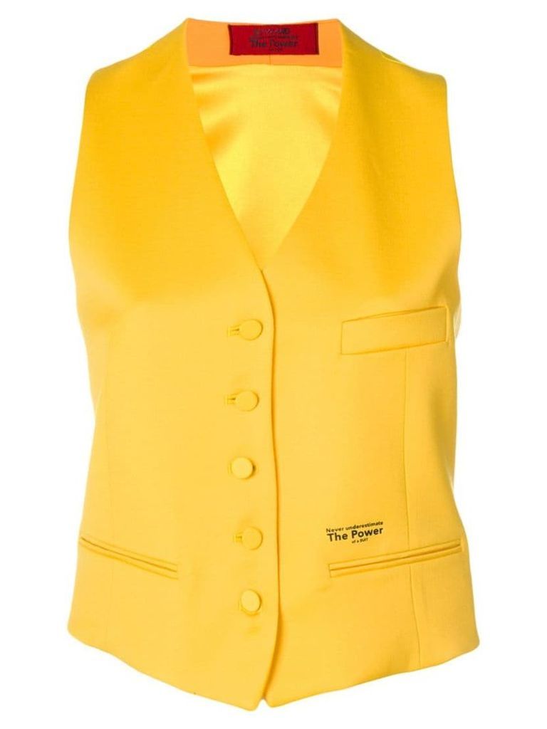 Styland tailored suit waistcoat - Yellow