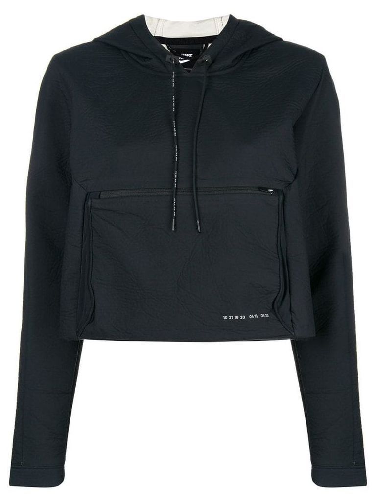 Nike cropped hoodie - Black