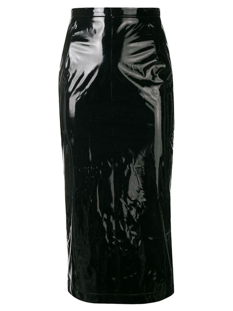 Nº21 'Skin' pencil skirt - Black