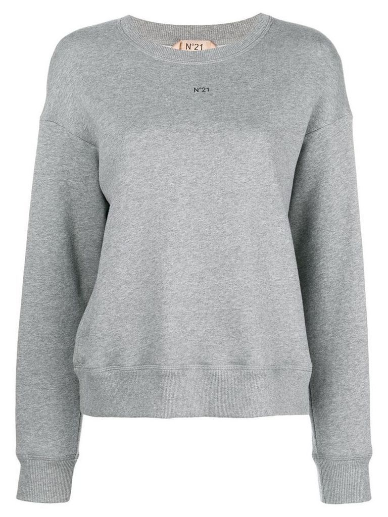 Nº21 Glam jersey sweater - Grey