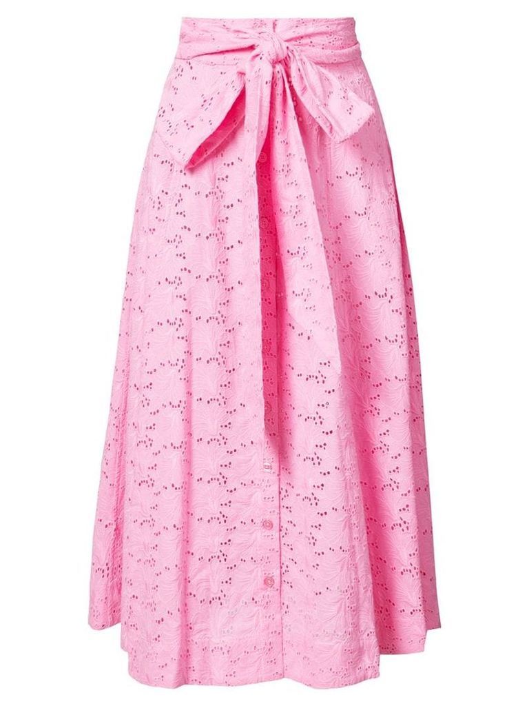 Lisa Marie Fernandez full-length midi skirt - Pink