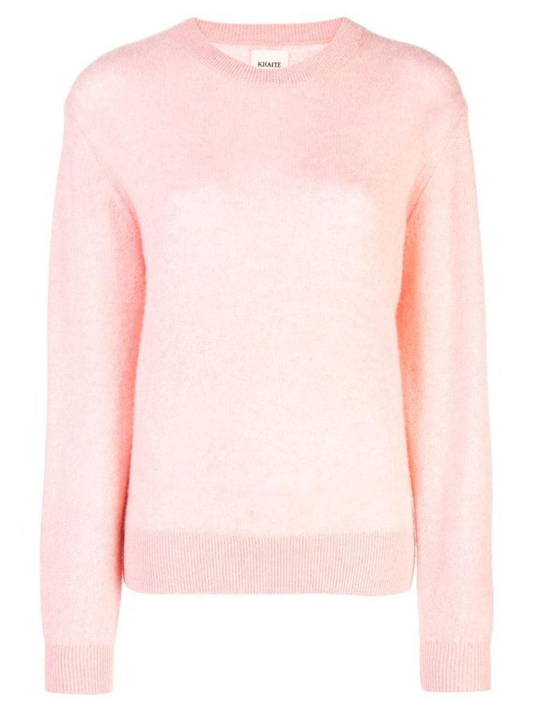 Khaite fine knit sweater - Pink