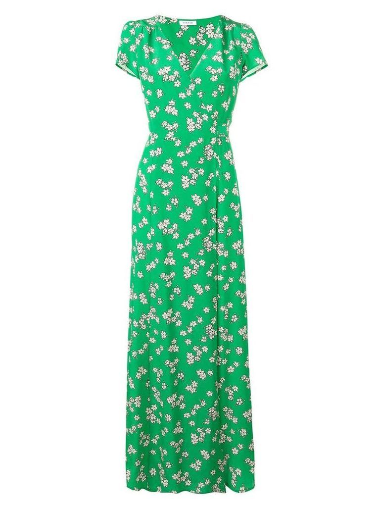 P.A.R.O.S.H. floral print maxi dress - Green