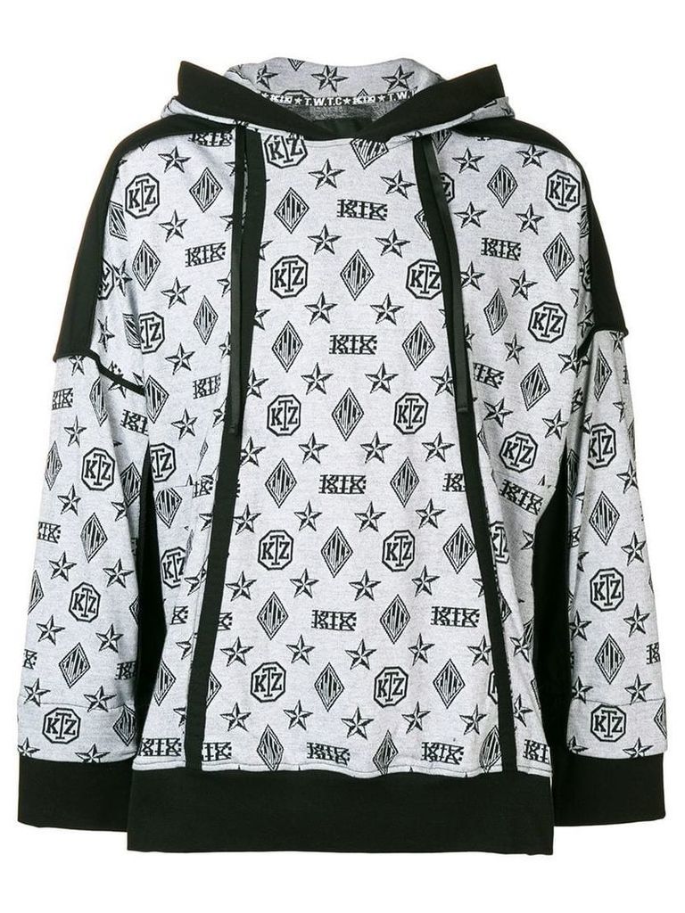KTZ Monogram hoodie - Grey