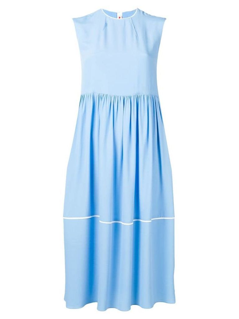 Marni sleeveless midi dress - Blue