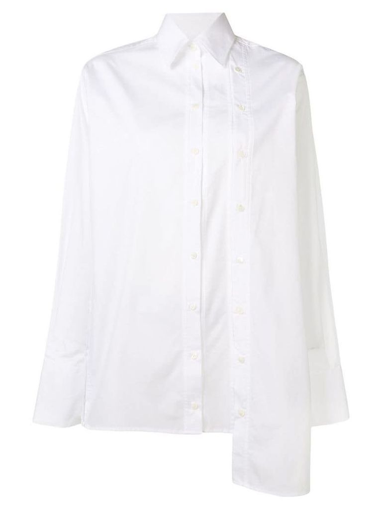 Rokh asymmetric shirt - White