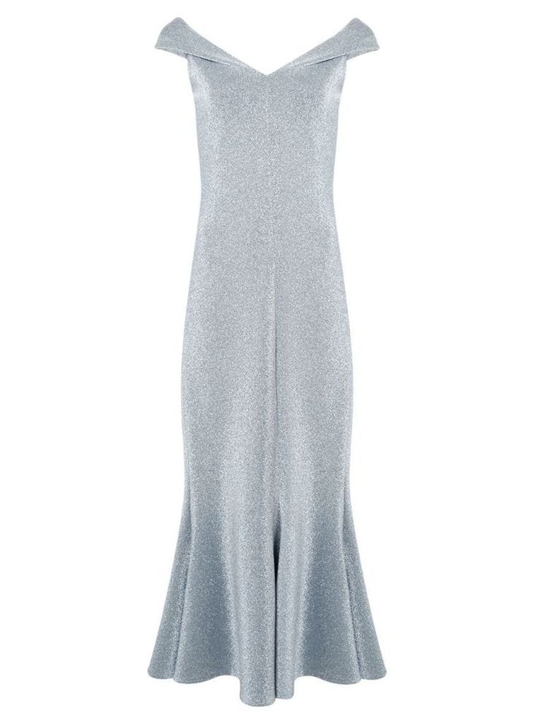 Rosetta Getty metallic effect dress