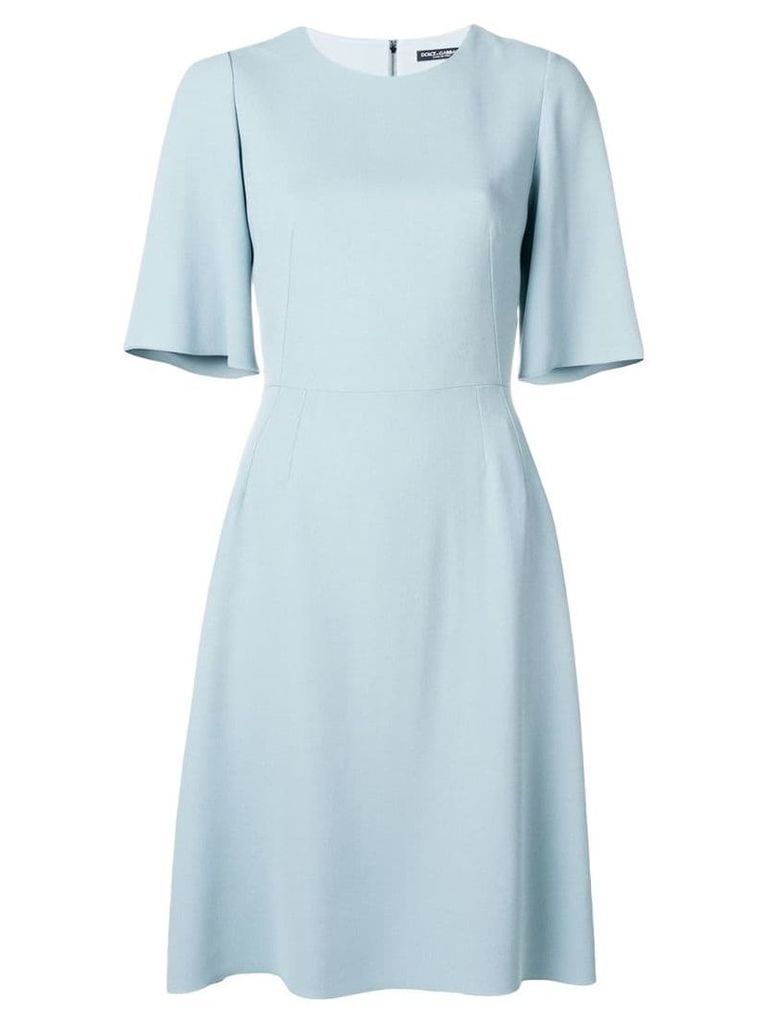 Dolce & Gabbana short sleeve dress - Blue