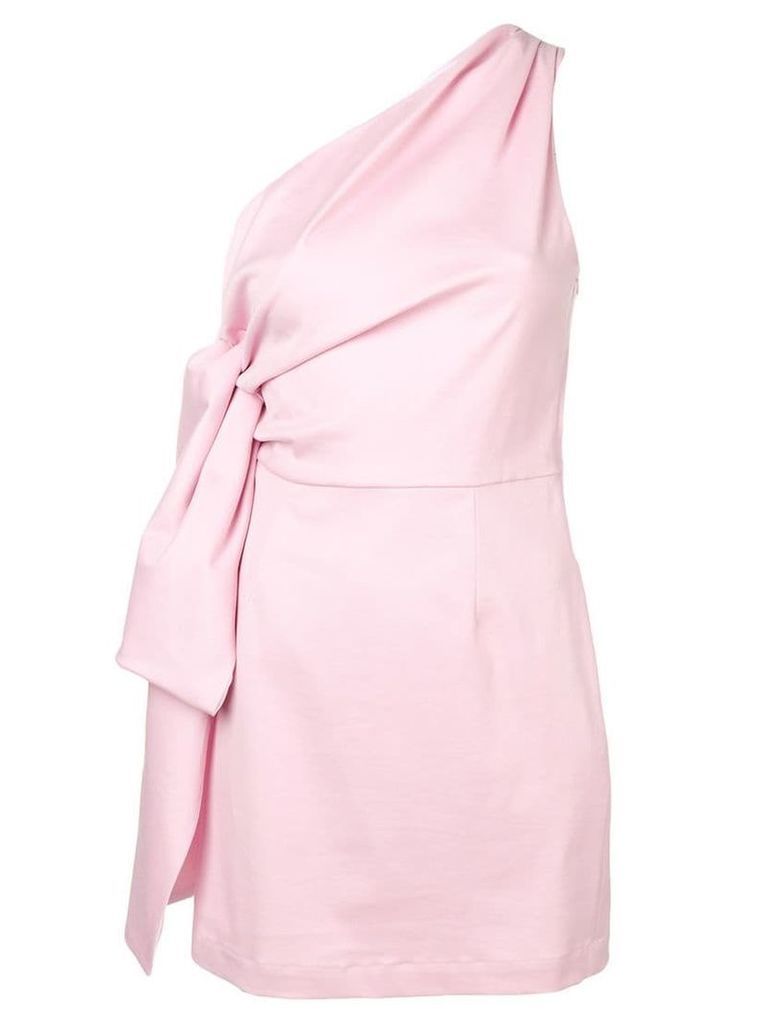Brognano one-shoulder dress - Pink