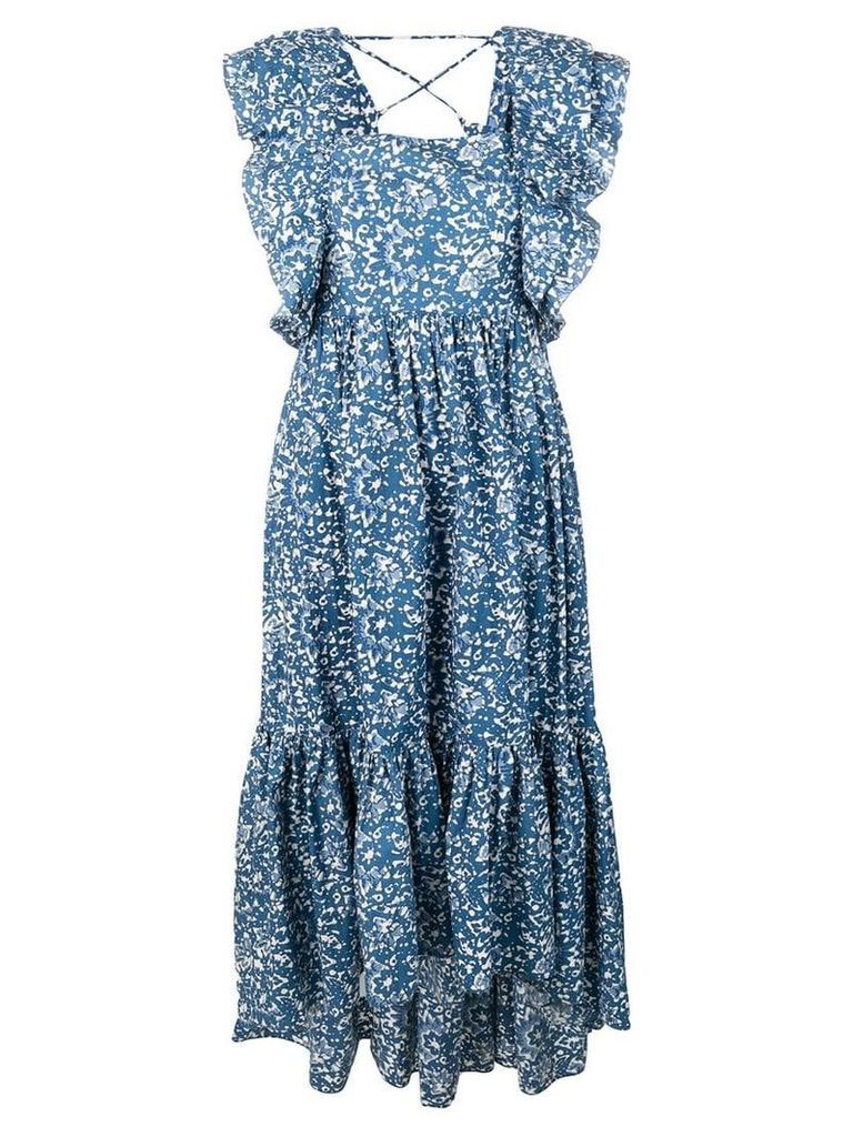 Ulla Johnson Freida printed dress - Blue