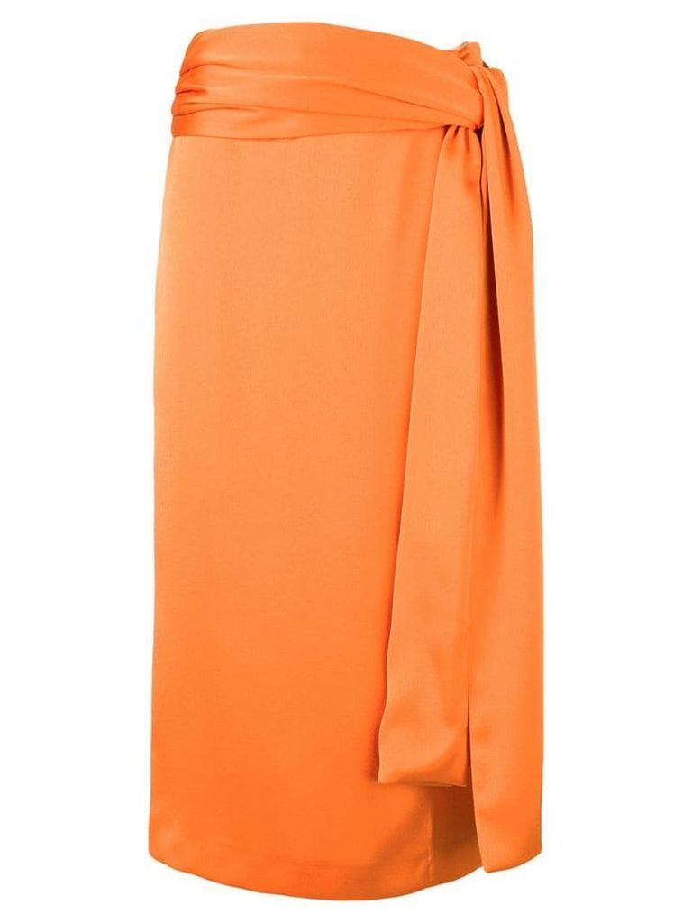 Brognano high-waisted skirt - Orange