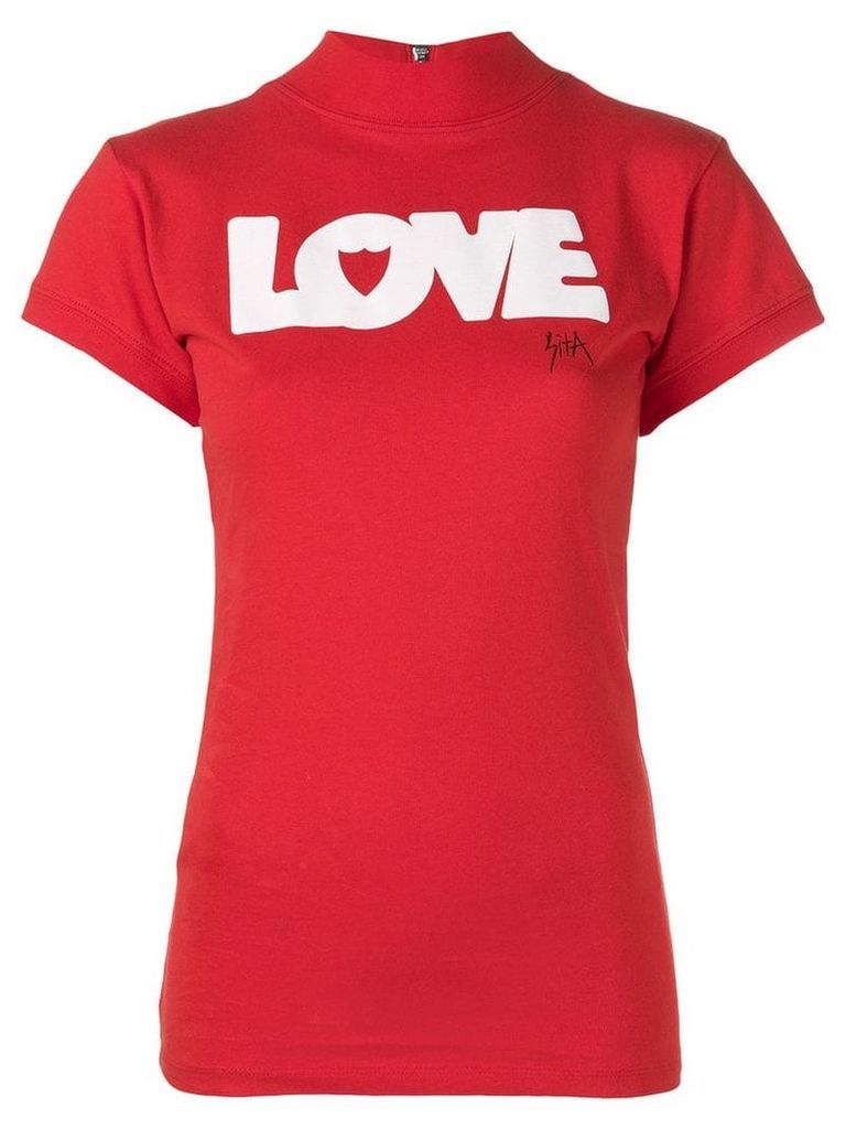 Htc Los Angeles LOVE print T-shirt - Red