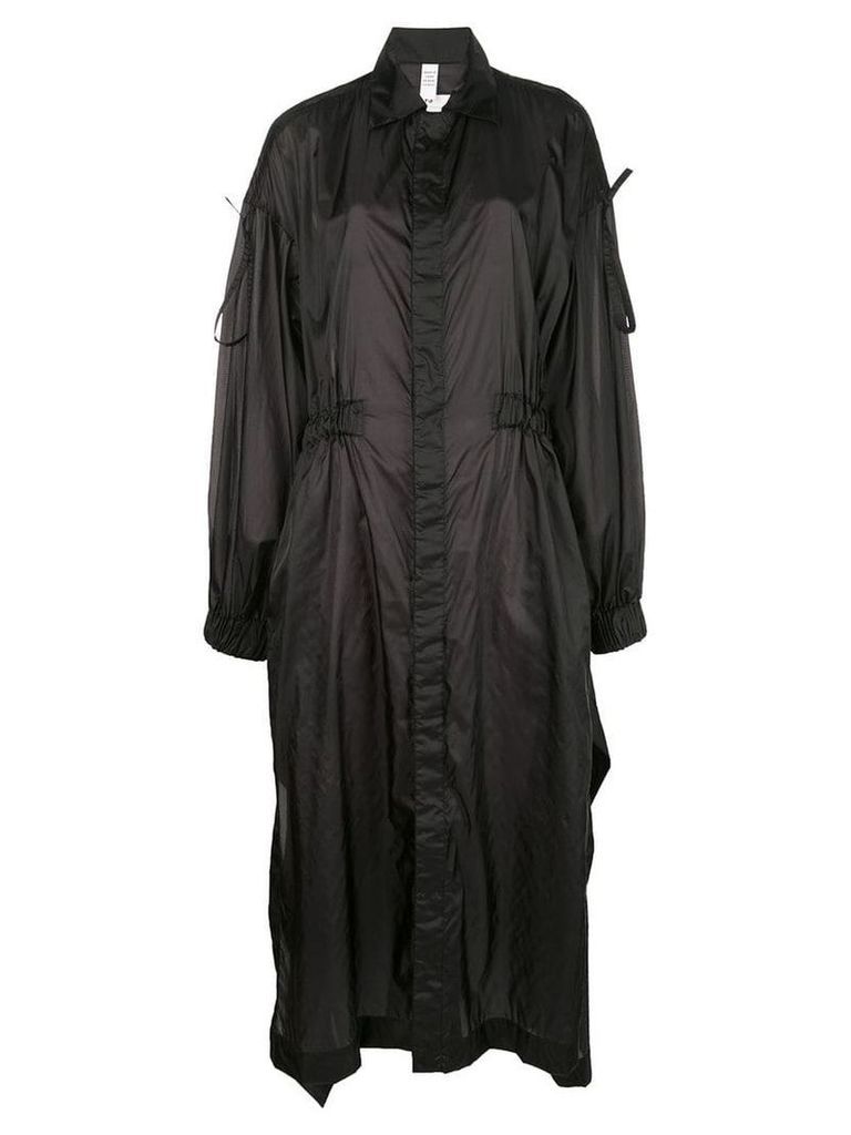 Y-3 oversized raincoat - Black