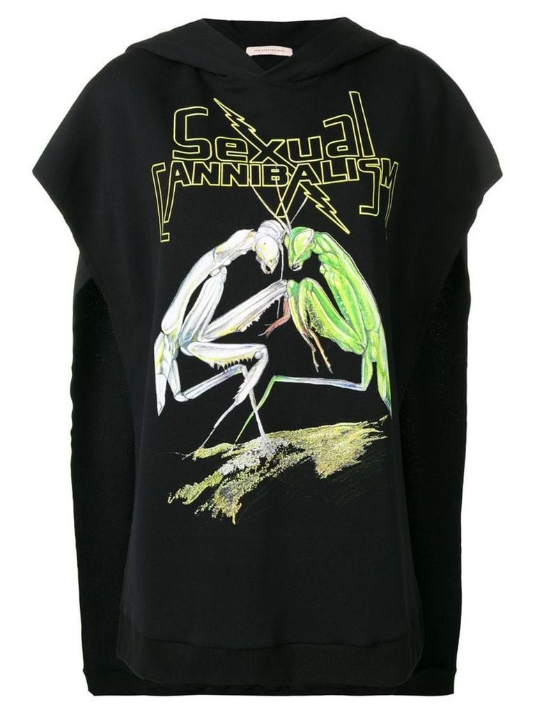 Christopher Kane 'Sexual Cannibalism' hoodie - Black