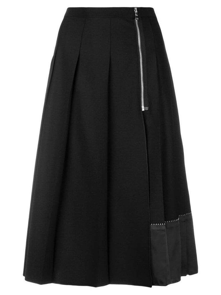 Marc Jacobs pleated midi skirt - Black