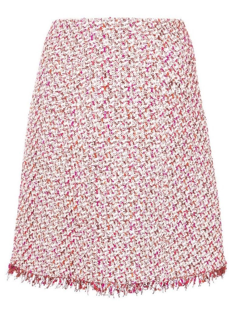 Giambattista Valli tweed skirt - Pink