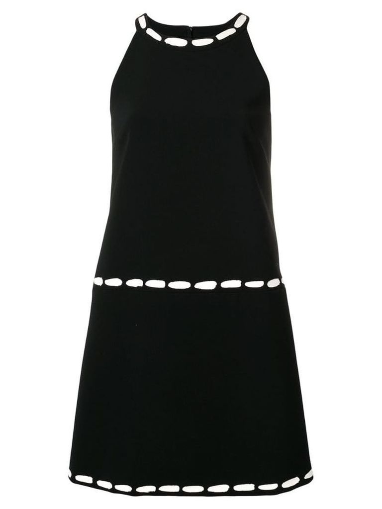 Moschino fitted mini dress - Black