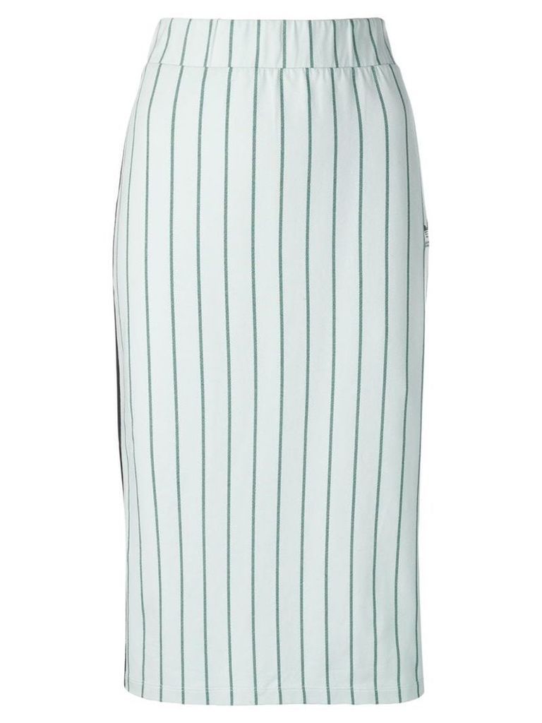 Adidas striped midi skirt - Green