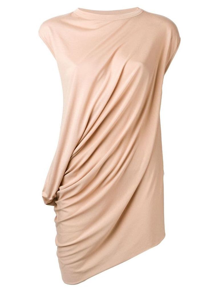 Rick Owens Lilies ruched side top - Pink