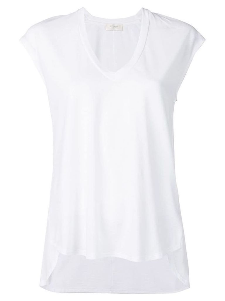 Zanone scoop neck T-shirt - White