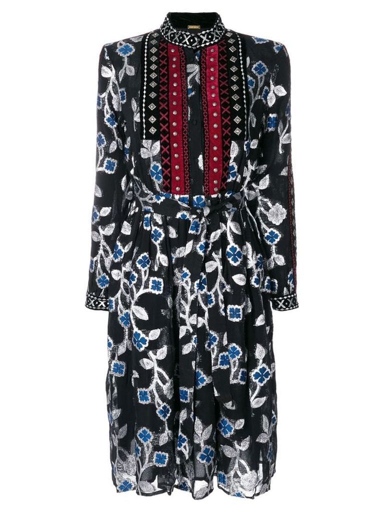 Dodo Bar Or floral print dress - Black