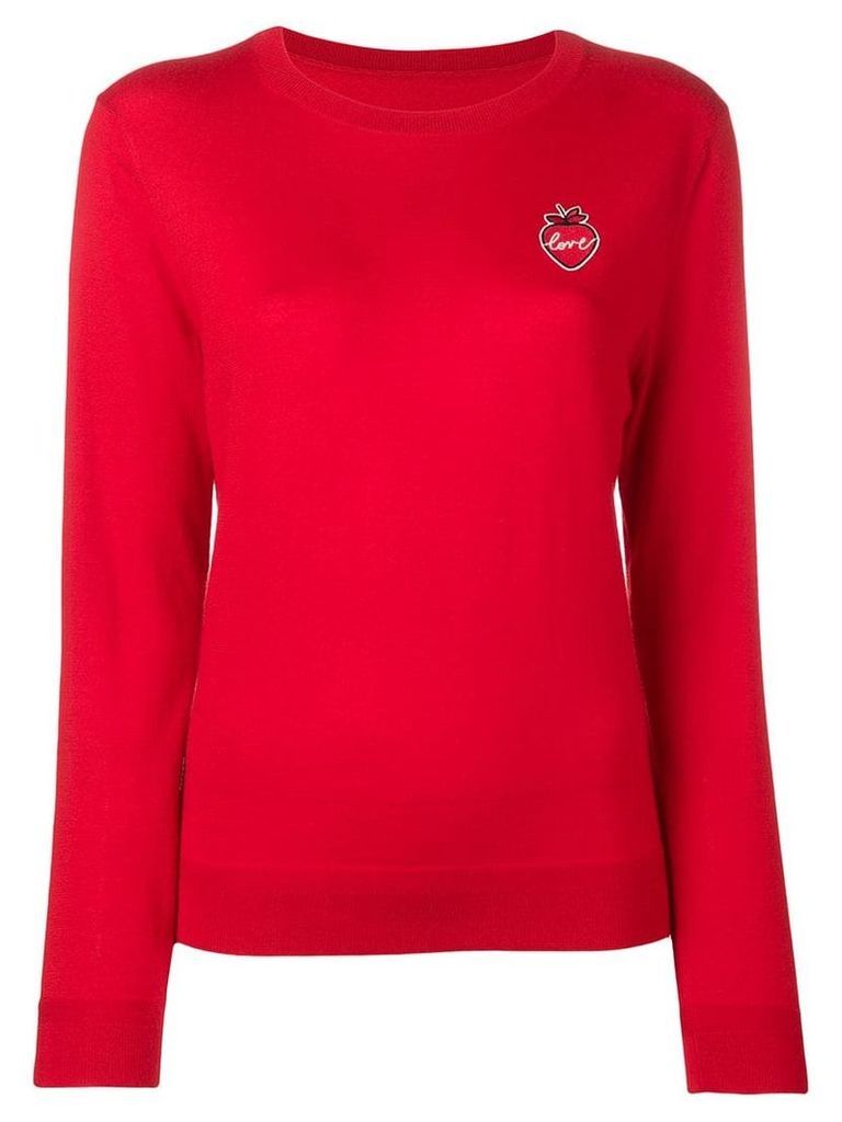 Chinti & Parker Love knitted jumper - Red